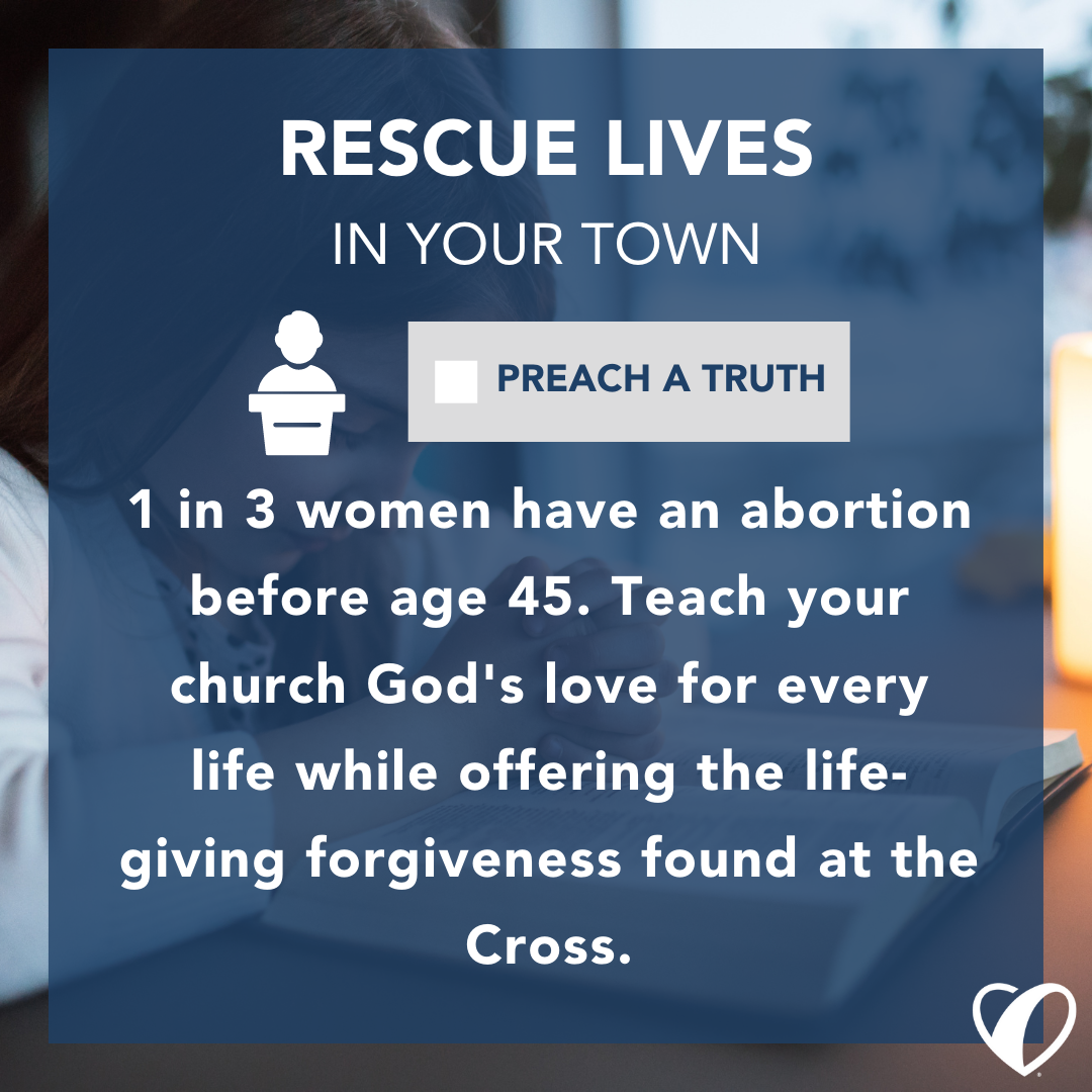 4 Ways to Rescue Lives in Your Town: Preach a Truth