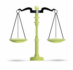 Balance scales of justice